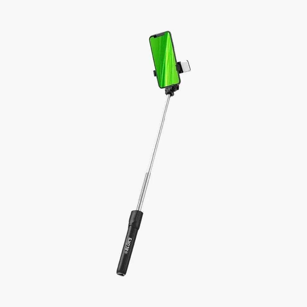 Adjustable Selfie Stick with Tripod Stand & Wireless Bluetooth Remote - Image 3