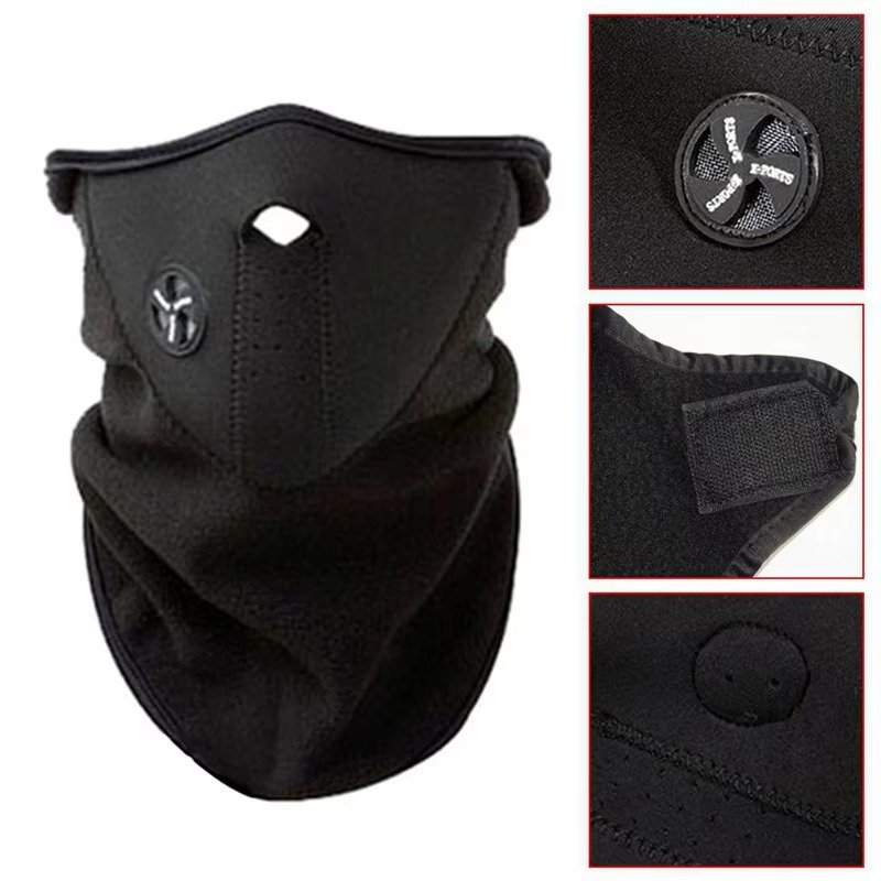 Half Face Bike Mask – Windproof & Dustproof Cycling Face Shield - Image 3