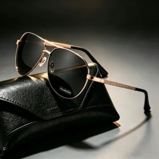 Vintage Pilot Polarized Sunglasses For Men Women Fashion Metal Frame Driving Fishing UV400 Classic Casual Sun Glasses Shades Y2K