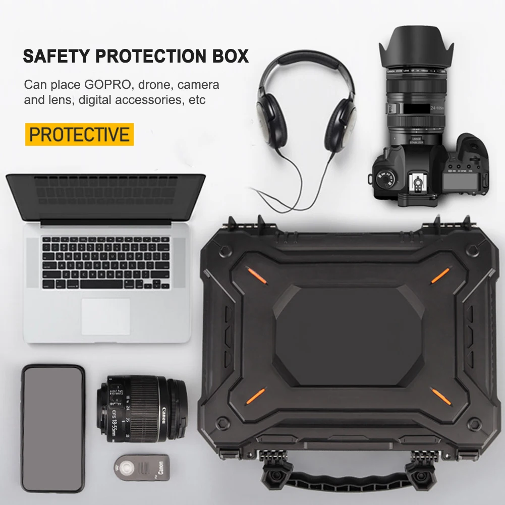 Tool Box Hard Carry Case Waterproof Tactical Gun Pistol Camera Protective Case Safety Tool Suitcase Hunting Accessories - Image 4