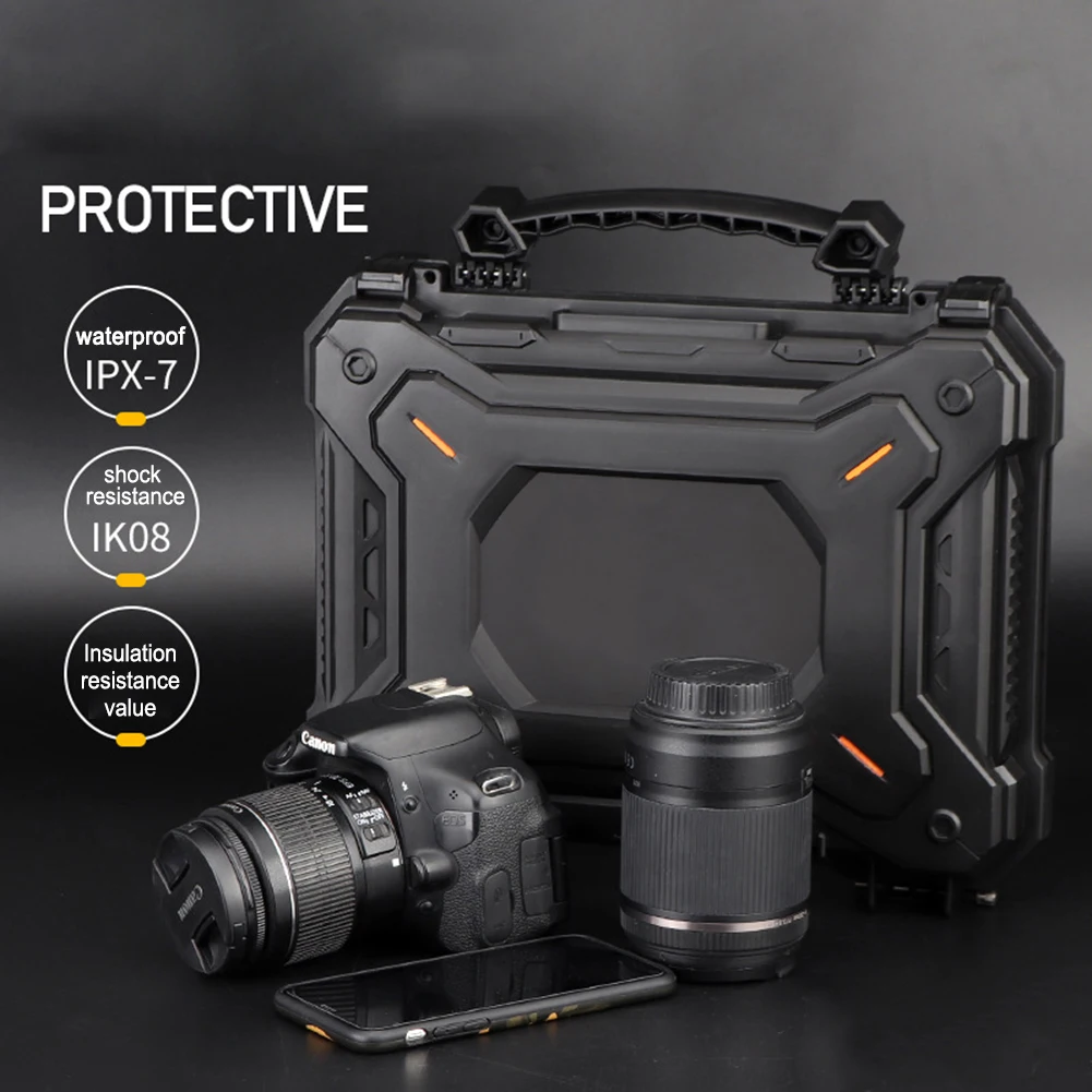 Tool Box Hard Carry Case Waterproof Tactical Gun Pistol Camera Protective Case Safety Tool Suitcase Hunting Accessories - Image 2
