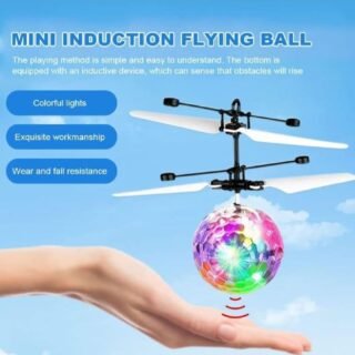 Mini Induction Flying Ball with LED Lights for Kids
