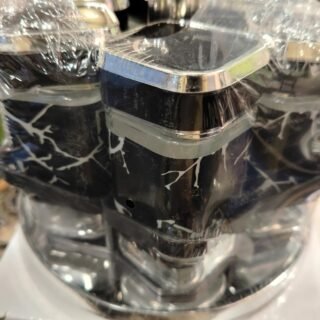 Rotating Spice Rack Marble - 6PC