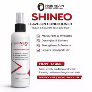 SHINEO Hair Shine Spray & Leave-On Conditioner - 200ML