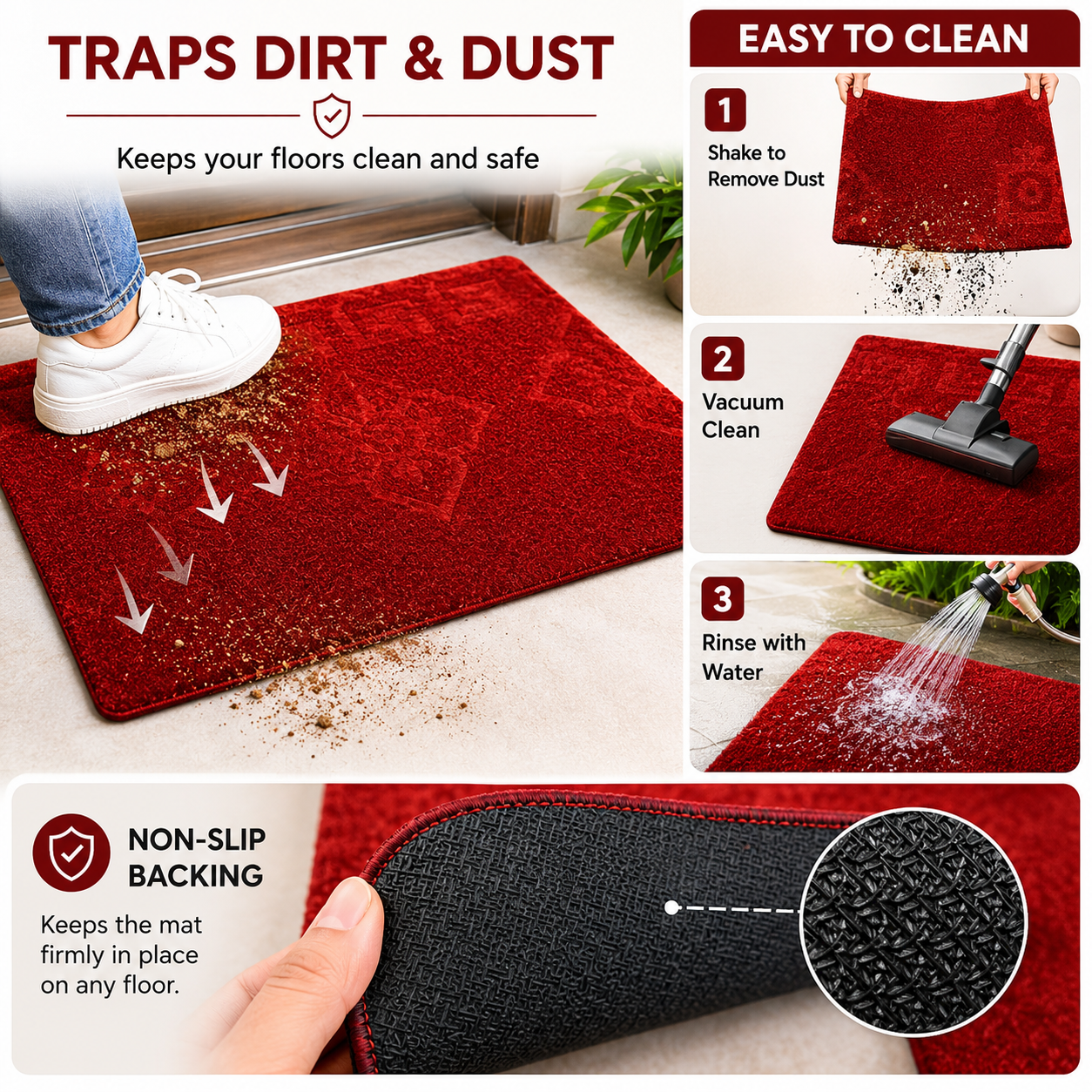 Super-Absorbent Floor Mat - 40 x 60 cm