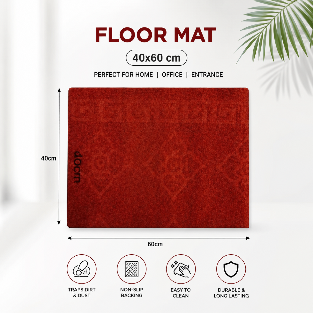 Super-Absorbent Floor Mat - 40 x 60 cm